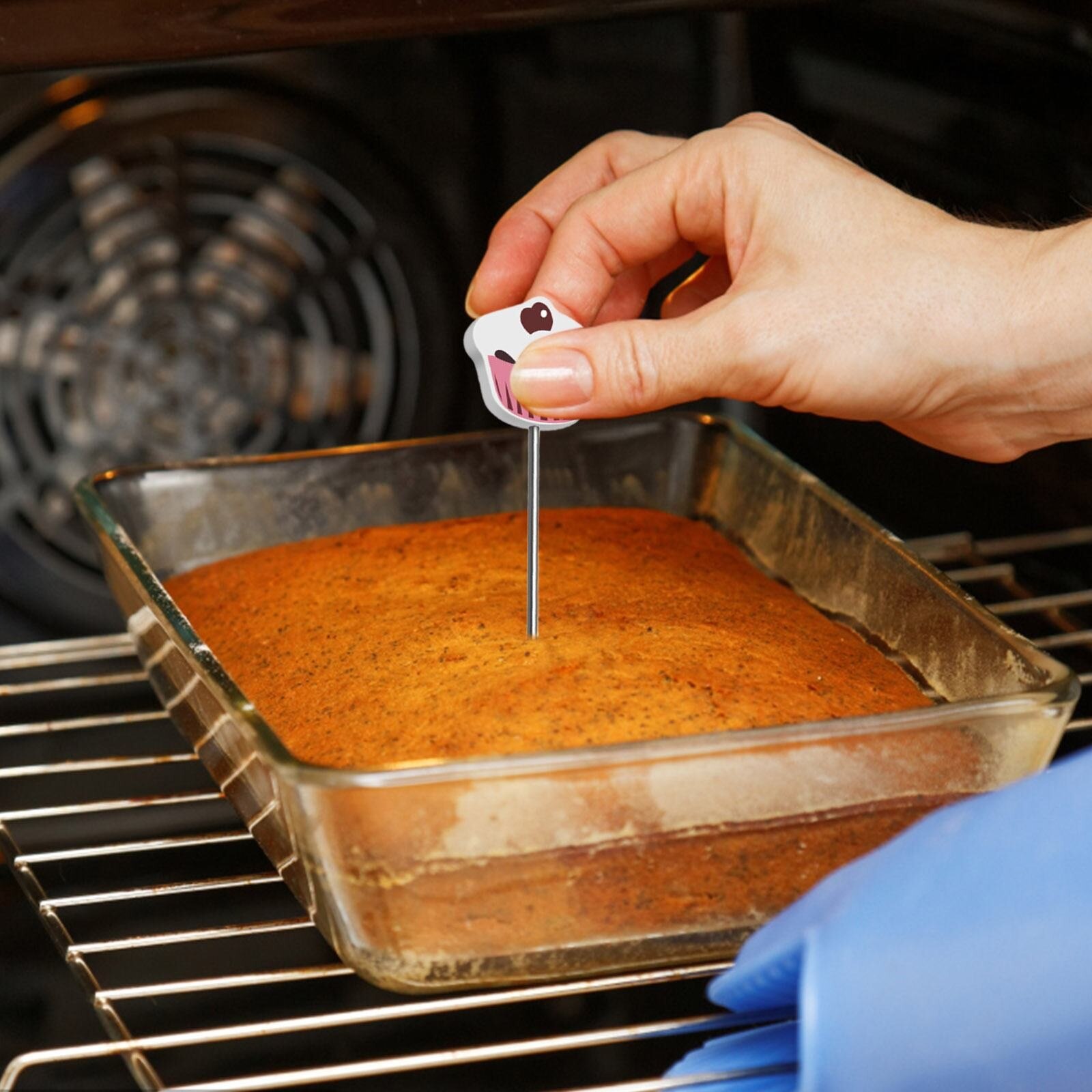 Picture of Cake Tester Stick Metal Reusable Baking Tester Cake Testing Needles Stainless Steel Cakes Tools