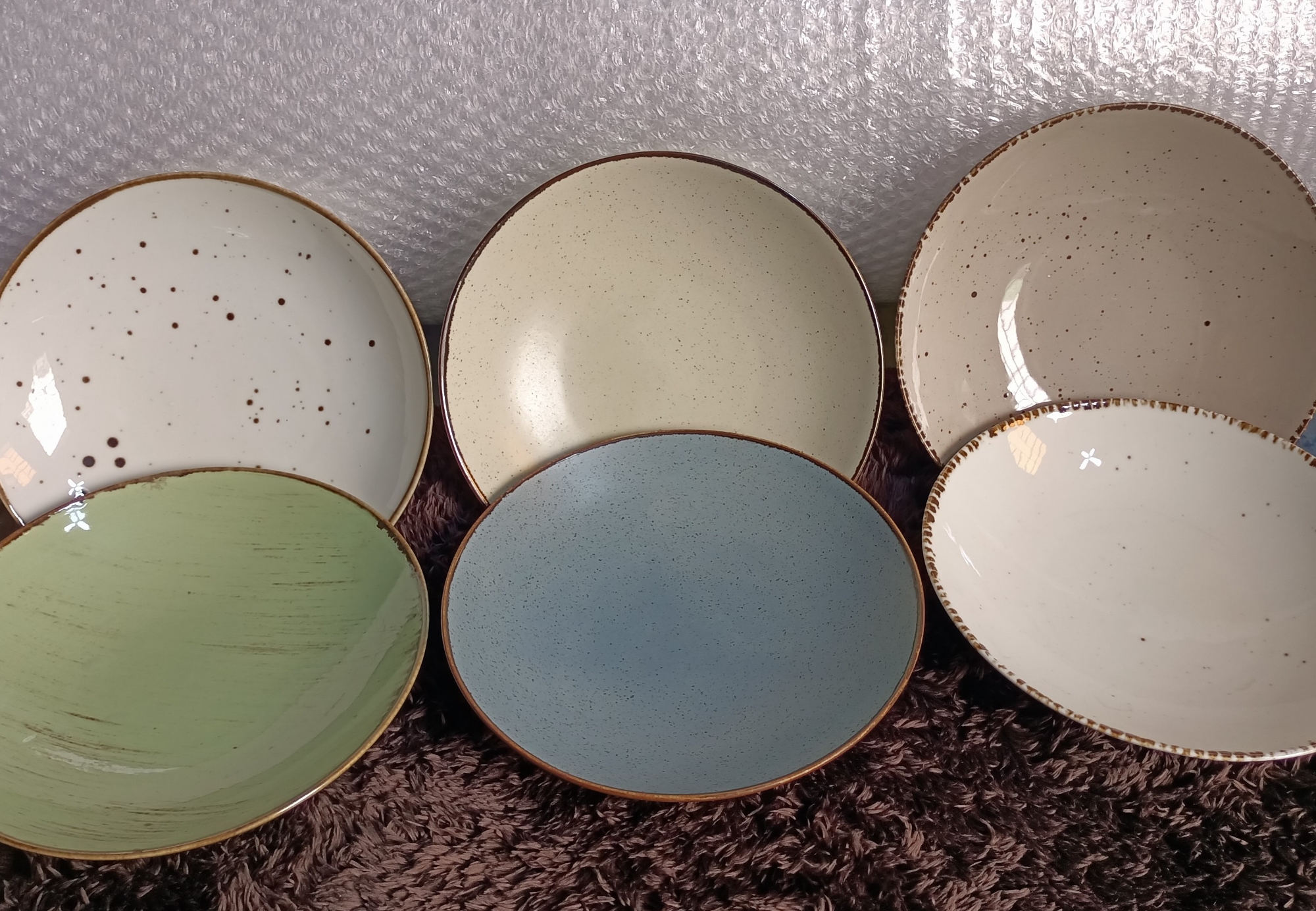 Picture of Ceramic plate Fruit Snack Dessert serving plate \ dinner plates 8-inch Creative Modern Simple Ceramic Tableware