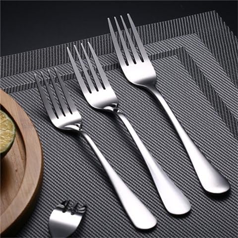 Picture of Newfangled - Stainless Steel Fork Spoon set Ceramic Desing With Plastic Handel ( 6 Pcs set) - Kitchen & Dining - Modern and Trendy