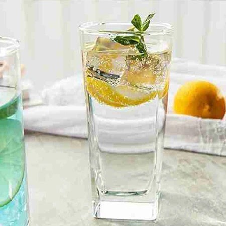 Picture of water glass Crystal Clear Drinking Glass Set 6 Pieces OLiLA W016