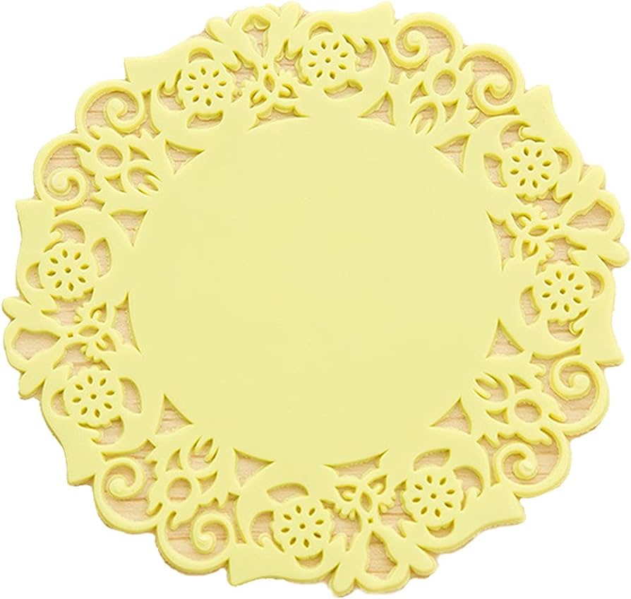 Picture of Round Non-Slip Heat Resistant Silicone Table Mat 1pcs (Multicolored