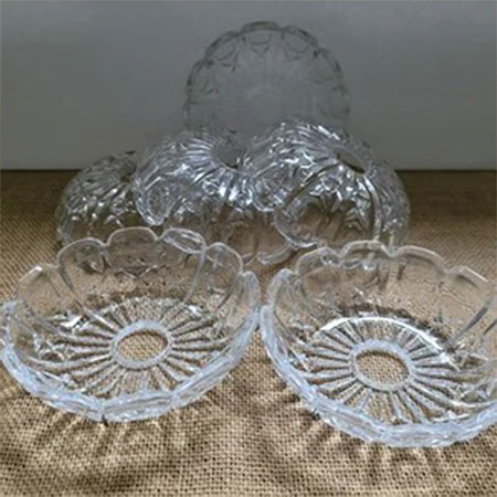 Picture of 1 Pcs Crystal Glass Firni Bati ,dipping Bowl sause bowl