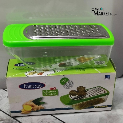 Picture of Cheese and Vegetable Grater/Box Vegetable Grater-Stainless Steel