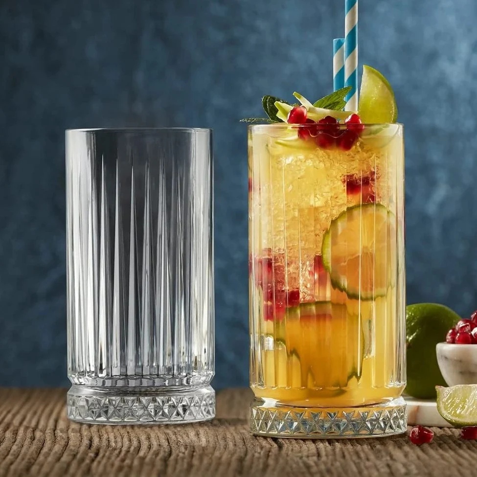 Picture of clear water glass 6 pis