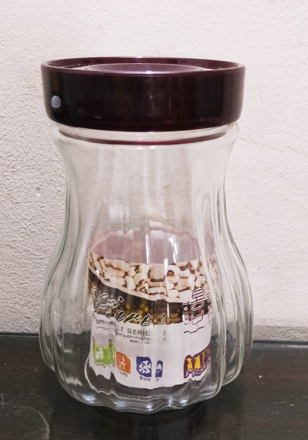 Picture of glass Jars  Blown 1200ml Storage airtight jar Marco Storage Glass Jar 1200ml/1500ml