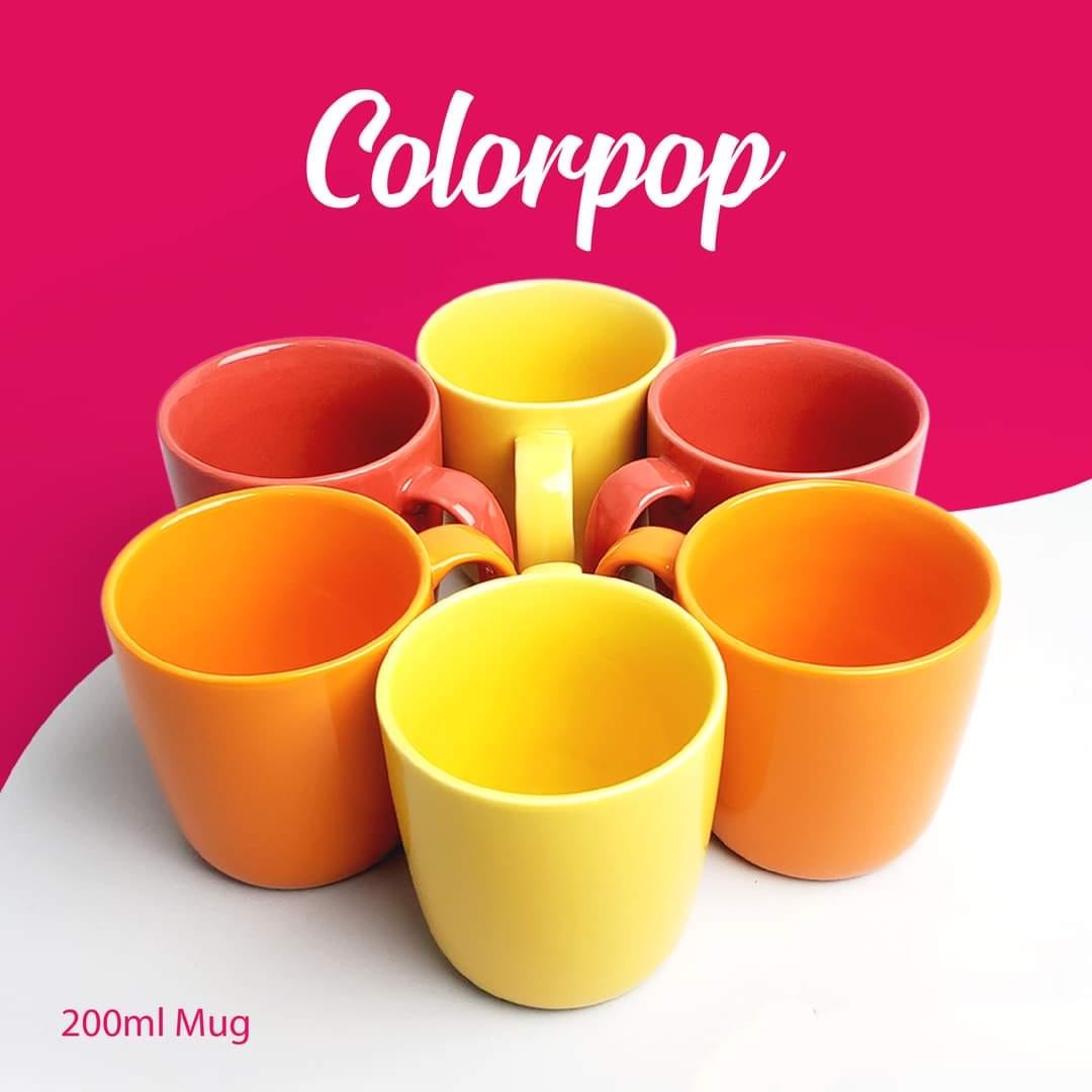 Picture of 3 color 6 pis mug coffee tea milk mug muilticolor