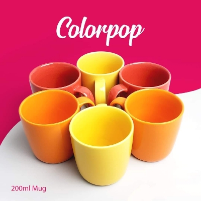 Picture of 3 color 6 pis mug coffee tea milk mug muilticolor