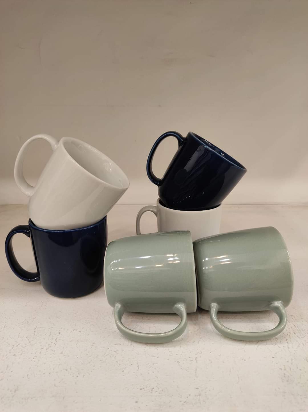 Picture of 3 color 6 pis mug coffee tea milk mug muilticolor