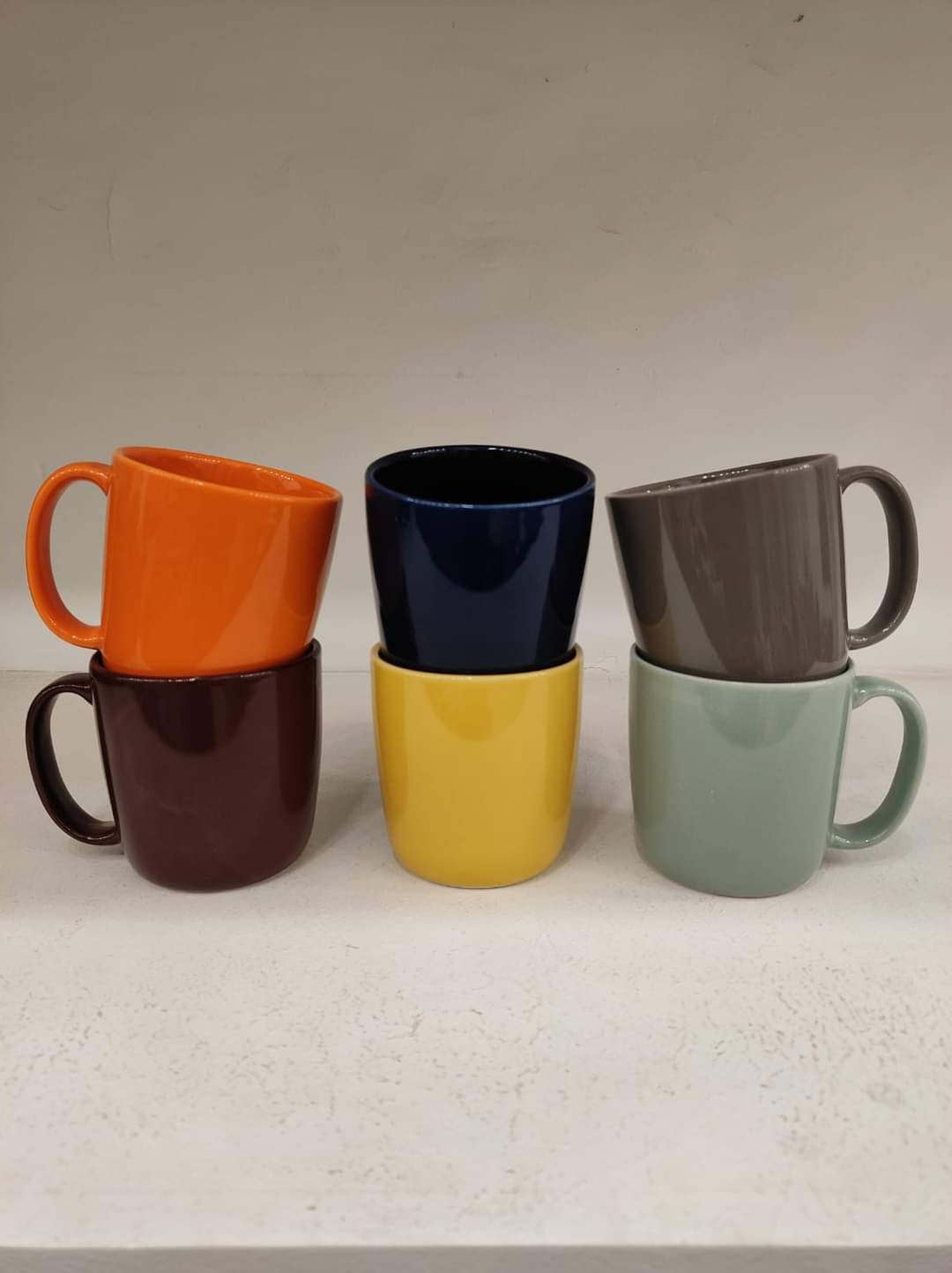Picture of 3 color 6 pis mug coffee tea milk mug muilticolor