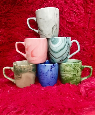 Picture of Exclusive mug collection Drinking water coffee tea ceramic mug marbel color