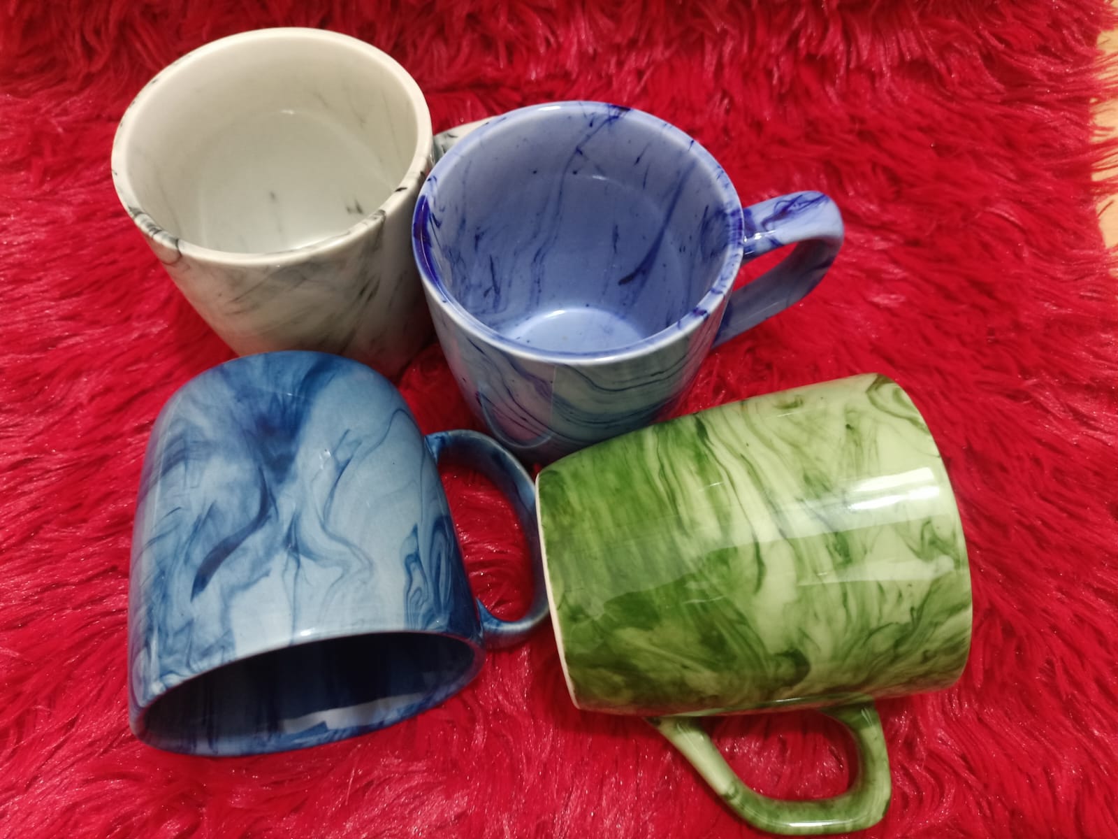 Picture of Exclusive mug collection Drinking water coffee tea ceramic mug marbel color ( 200ml ,350ml size)