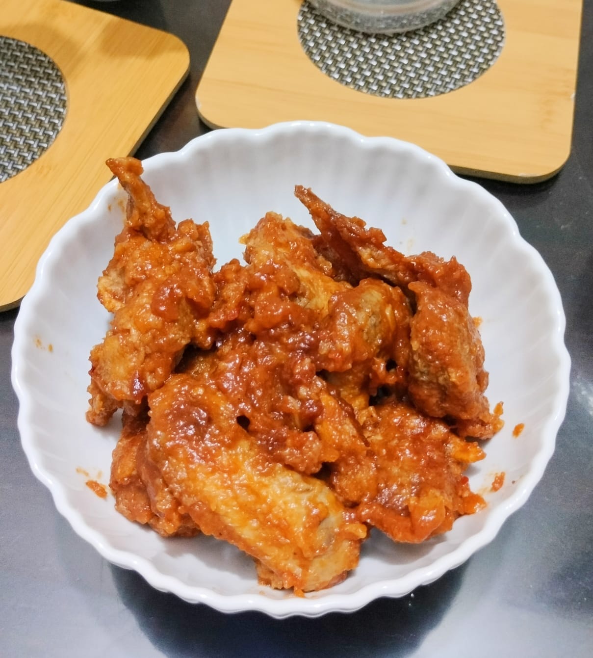 Picture of Ceramic curry bowl /Beef bowl /Chicken bati LOTUS CABAGE SHAPE