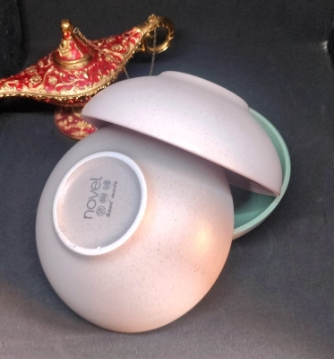 Picture of 1 pcs 6 inch marbel coated ceramic curry bowl servig bati