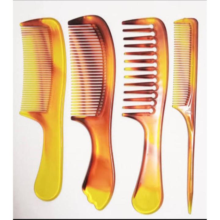 Picture of 4 Pcs Hair Comb Set Hair Comb set 4pcs in 1pac Hair Comb set