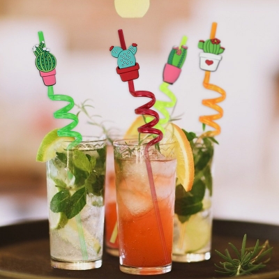 Picture of 4Pcs Straw for Kids & Party for every day Useful for Juice Drinks Home office or travel - Coffee Mug - Coffee Mug