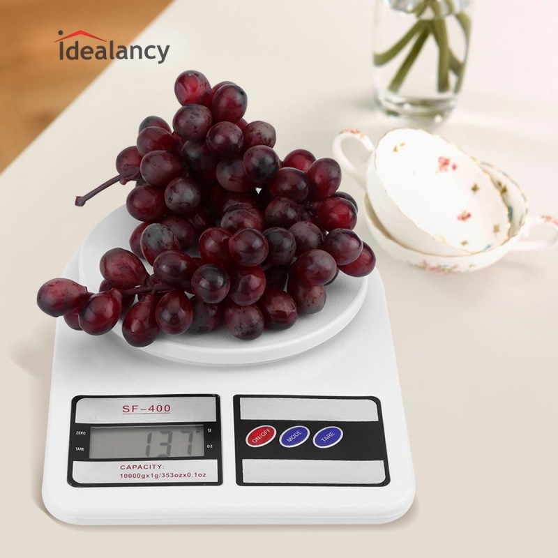 Picture of 10 Kgs Weight Measure Spices Vegetable Liquids, Digital Kitchen Scale Electronic Digital Kitchen Weighing Scale for Kitchen/Weight Machine for Kitchen,