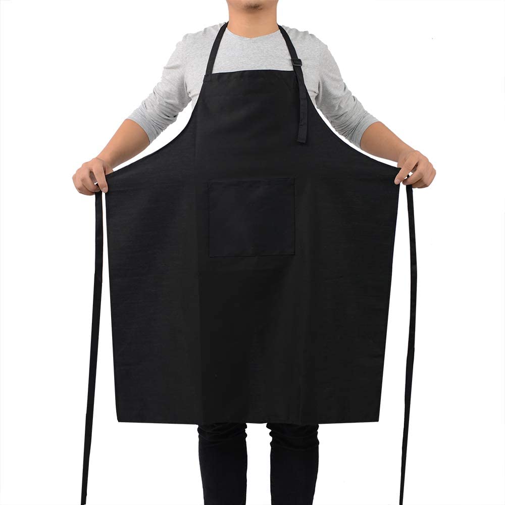 Picture of 100% Cotton Printed /solid color Kitchen Apron (Size : 26X32 Inchi)