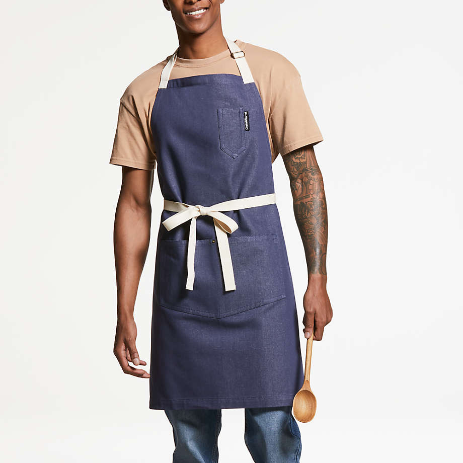 Picture of 100% Cotton Printed /solid color Kitchen Apron (Size : 26X32 Inchi)