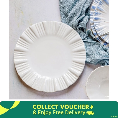 Picture of Ceramic  Lotus shape Half/Full/Rice Dish Plate