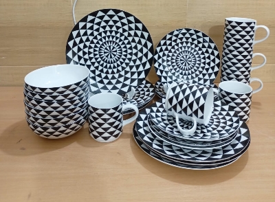 Picture of arian nakshi 24 pieces dinner set