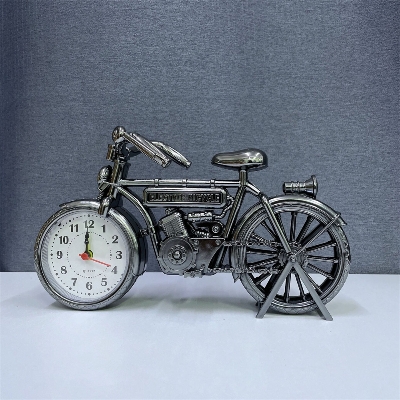 Picture of bicycle Alarm Clock Office Bedside Table Living Room Home Clock Gifts Crafts