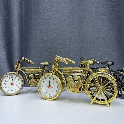 Picture of bicycle Alarm Clock Office Bedside Table Living Room Home Clock Gifts Crafts