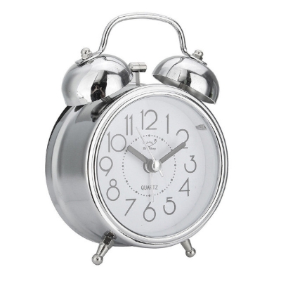 Picture of Alarm Clock/Twin Bell Table Clock - Loud Alarm Clock - Stylish Timekeeping for Home Office & Students - Vintage Retro Classic - wall clock