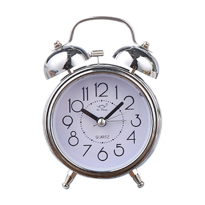 Picture of Alarm Clock/Twin Bell Table Clock - Loud Alarm Clock - Stylish Timekeeping for Home Office & Students - Vintage Retro Classic - wall clock