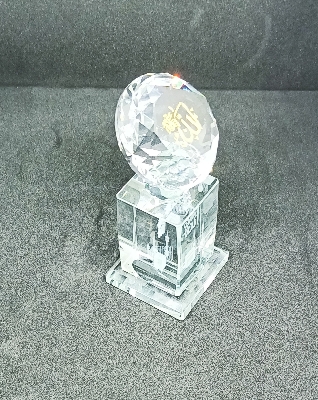 Picture of Crystal Allahu Diamond System showpiece