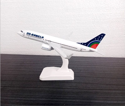 Picture of US-Bangla Airplane 737 Diecast Aircraft Toy - 20cm