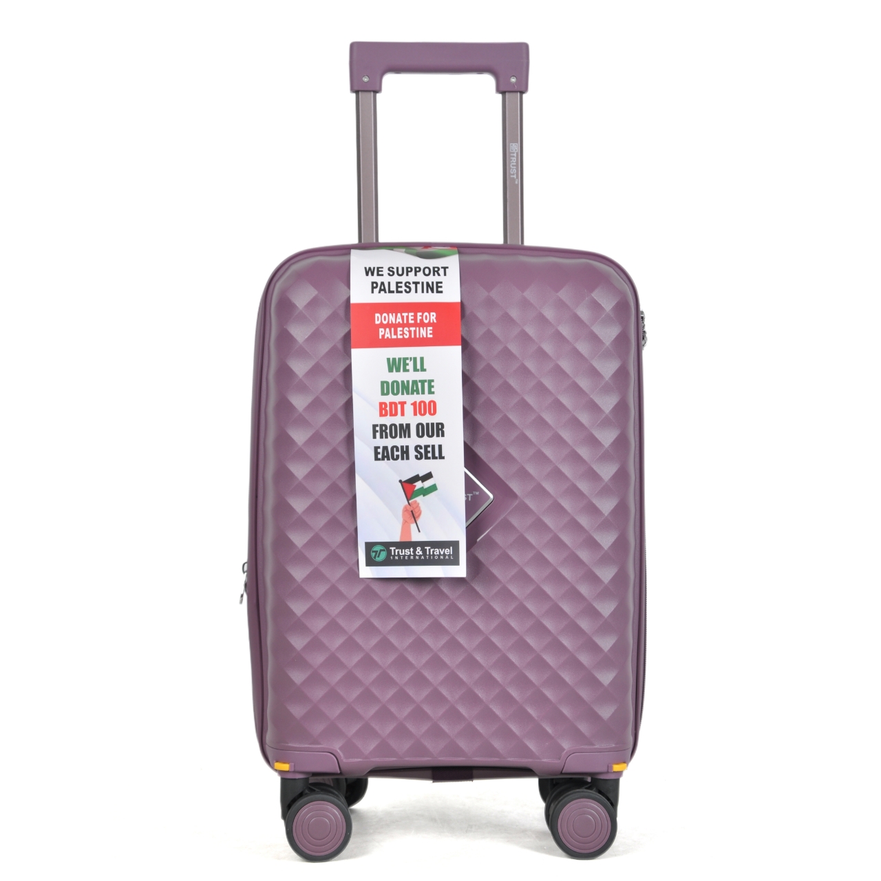 Picture of ADWARD POLO Luxury Family Size Trolley Luggage-014(Purple)
