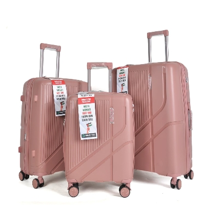Picture of ADWARD POLO Exclusive Family Size TSA Lock Travel Trolley-012(Pink)