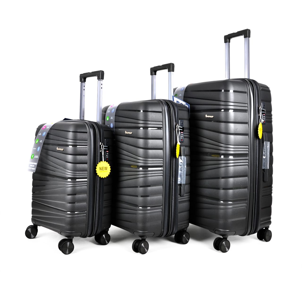 Picture of ADWARD POLO Luxury Family Size Trolley Luggage-010(Black)