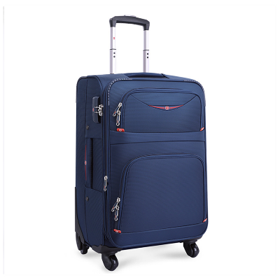 Picture of Dell High Quality Nylon Fabric & Zipper Waterproof and Washable Trolley Luggage-004(Blue)