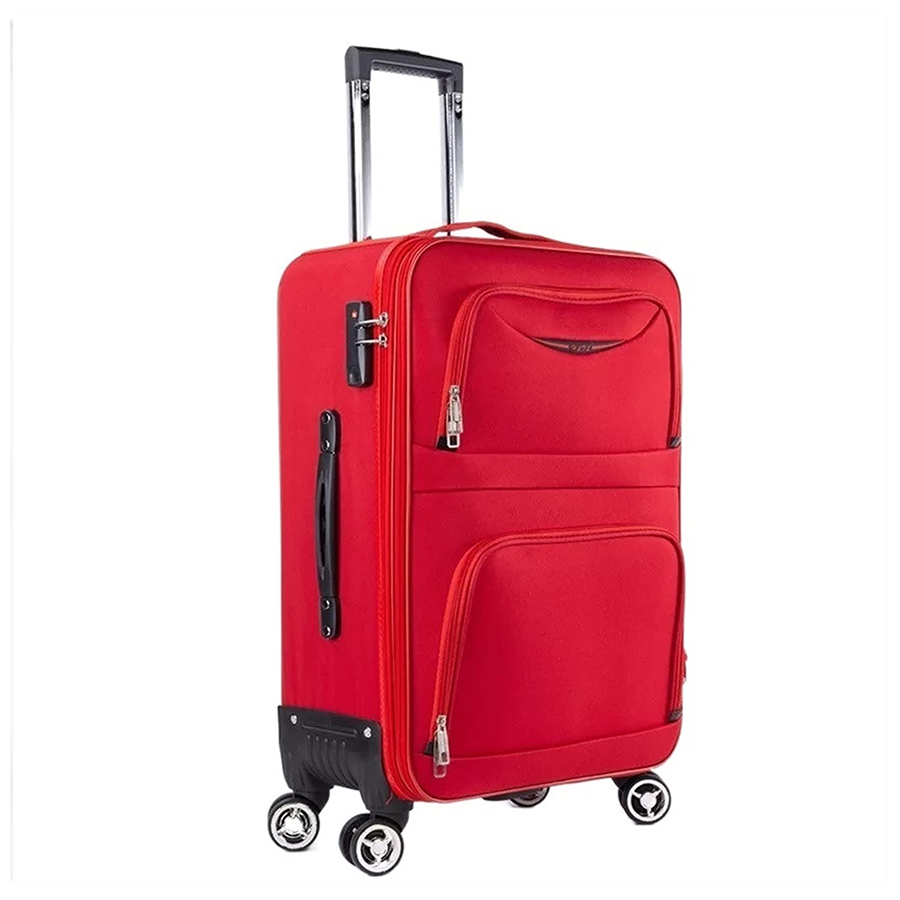 Picture of Dell High Quality Nylon Fabric & Zipper Waterproof and Washable Trolley Luggage-004(Maroon)