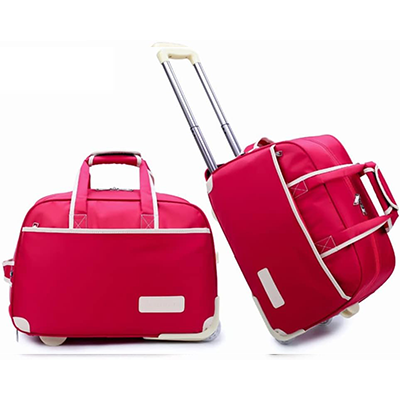Picture of ADWARD POLO Rolling Duffel Travel Trolley Bag(Red)