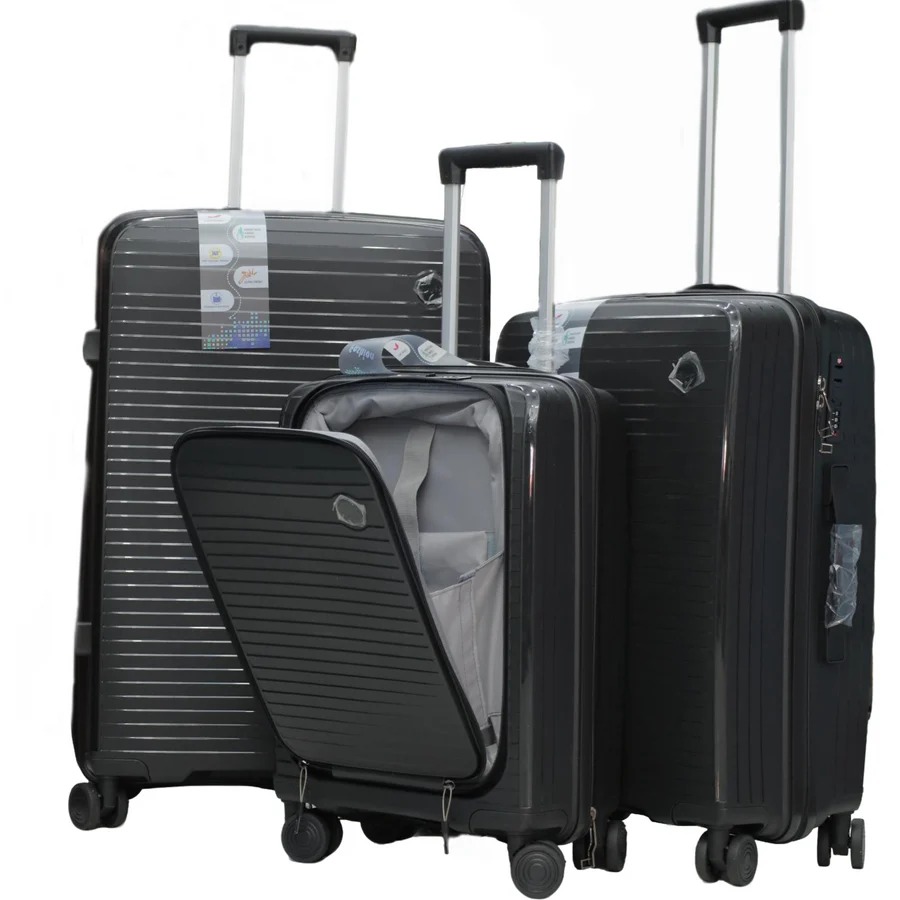 Picture of ICE Exclusive Luxury Family Size Trolley Luggae(Black)