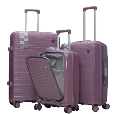Picture of ICE Exclusive Luxury Family Size Trolley Luggae(Purple)