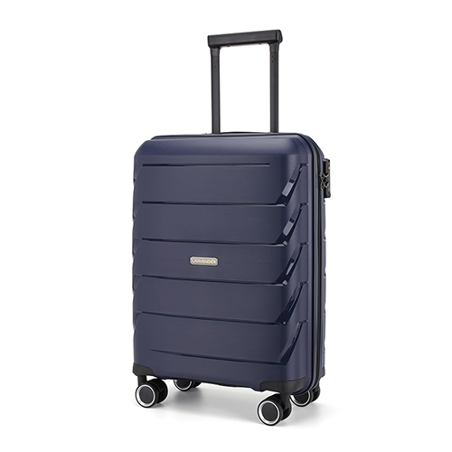 Picture of Leaves King  Family Size TSA Lock Travel Trolley Luggage-2007 (Blue)