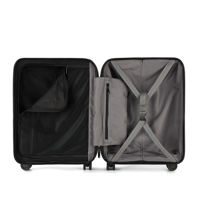 Picture of Leaves King  Family Size TSA Lock Travel Trolley Luggage-2007 (Blue)