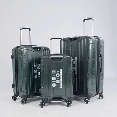 Picture of SMART POLO 4 Metal Corner Guard ABS+CP Hard-shell lightweight luggage (Green)