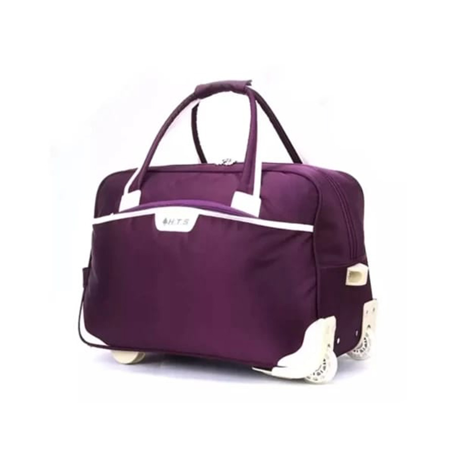 Picture of HTS Rolling Duffel Travel Trolley Bag(Purple)