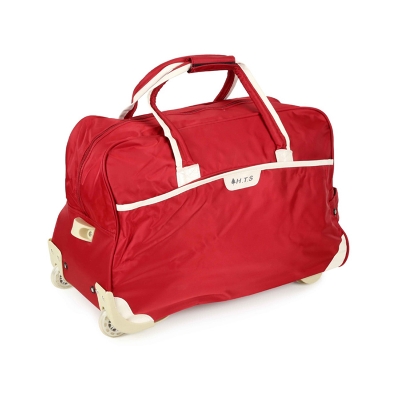 Picture of HTS Rolling Duffel Travel Trolley Bag(Red)