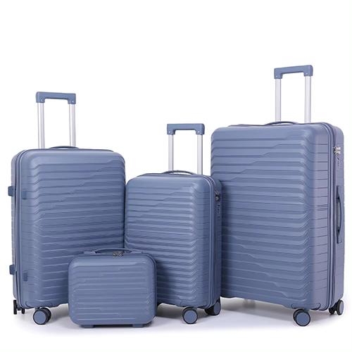 Picture of ADWARD POLO Family Size TSA Lock Travel Trolley-001(Blue)