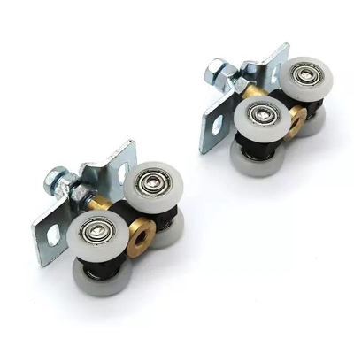 Picture of (2Ps=1set)Adjustable Hanging(Folding)Slide Roller Set.