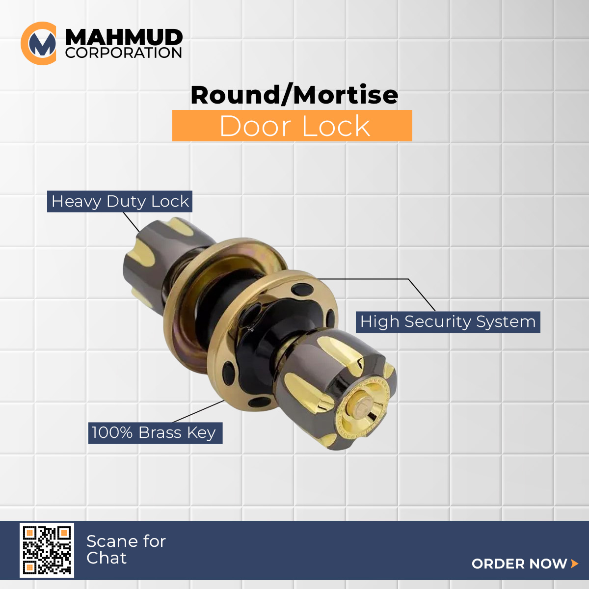 Picture of Round/Mortise Door Lock