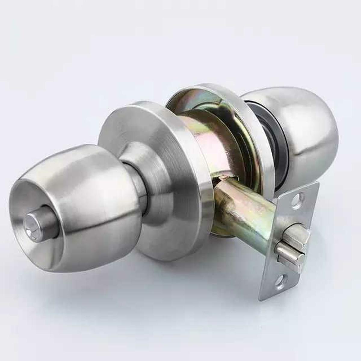 Picture of Stainless Steel MORTISE/ROUND DOOR LOCK