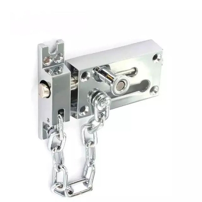 Picture of Stainless Steel Security System Heavy Door Chain,with tower-bolt system