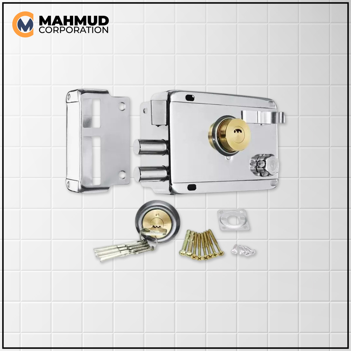 Picture of Rim/Auto Lock,with brass key-Hi-care