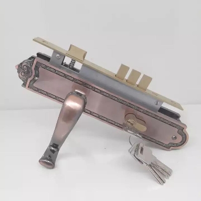 Picture of High Security system Brass Key&lever Handle Lock